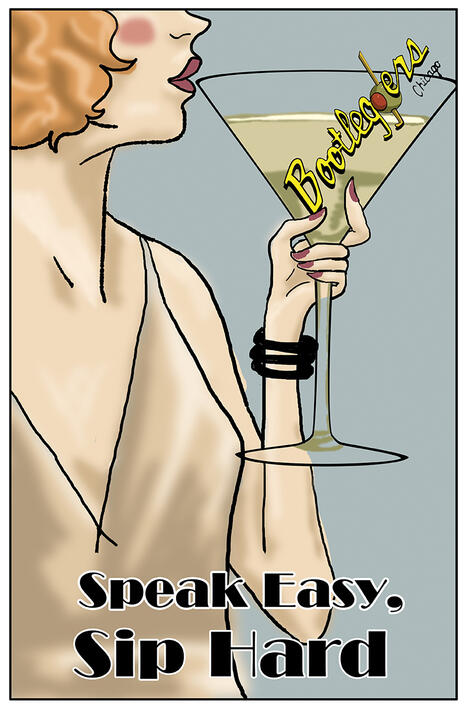 Speak Easy Sip Hard Speak Easy Sip Hard