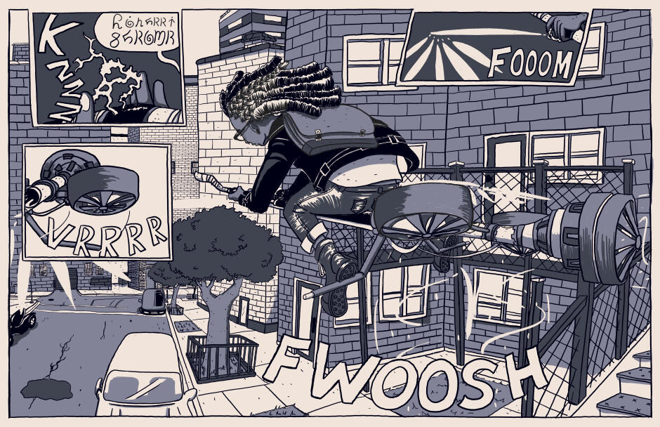 Larch Spinney Comic 01