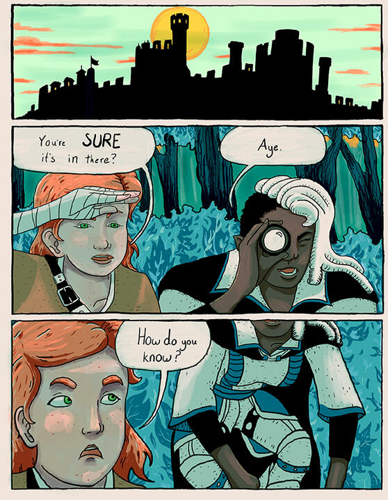 The Song That Split the Sky Comic Example The Song That Split the Sky Comic Example