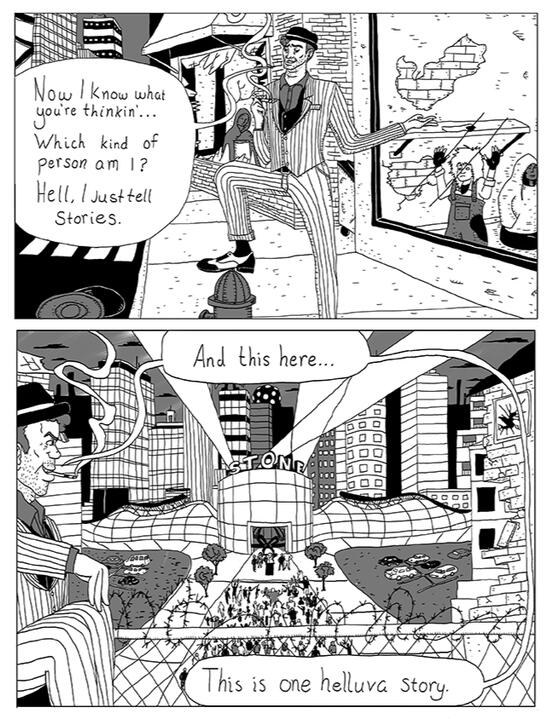 Jack and Biff Comic Example Jack and Biff Comic Example